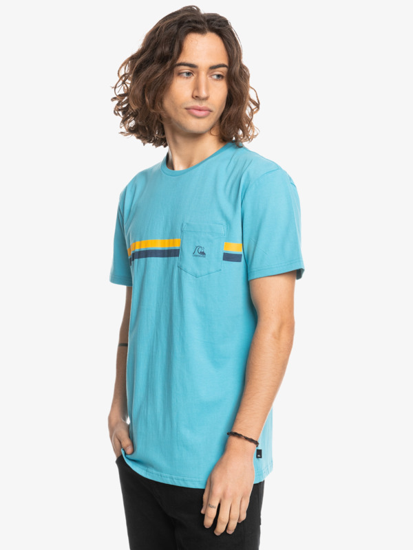 Striped Flow Pocket T-Shirt