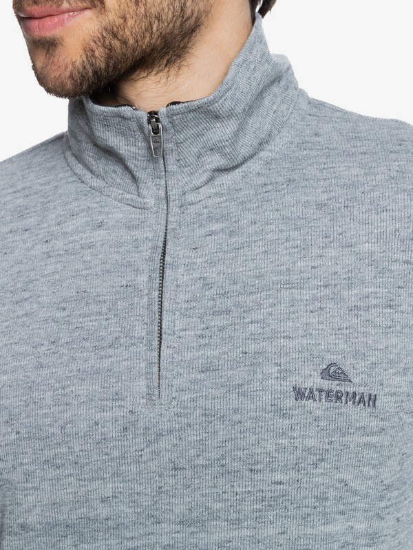 Waterman Pointsurf Zip Mock Neck Sweatshirt
