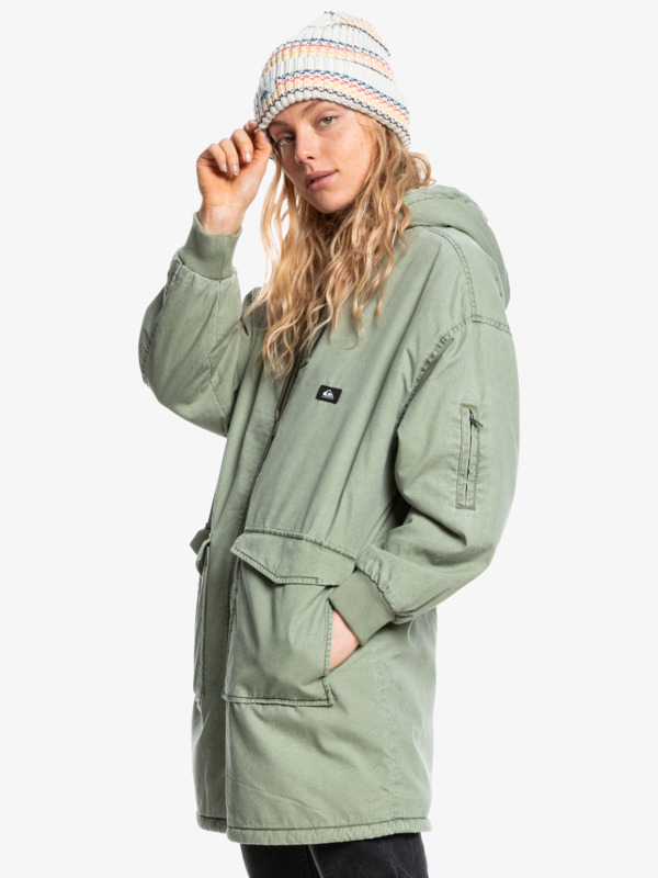 Quiksilver Womens Quiet Shelter Parka Jacket
