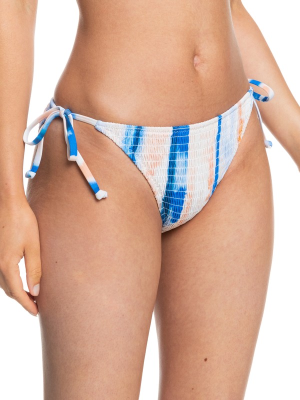 Quiksilver Womens Smock Tie-Side Bikini Bottoms