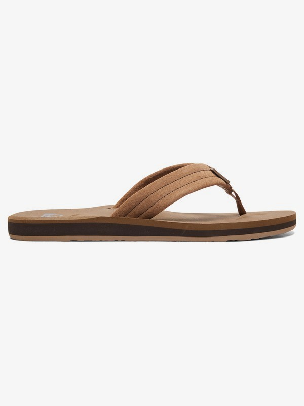 Carver Suede Leather Sandals