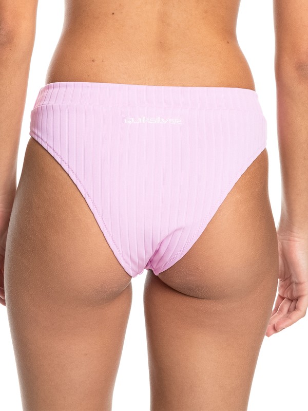 Quiksilver Womens Logo High Waist Bikini Bottoms