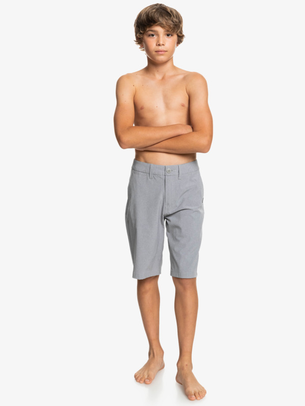 Boy's 8-16 Union Heather Amphibian 19" Hybrid Shorts