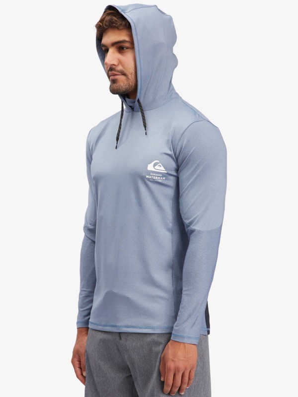 Waterman Angler Hooded Long Sleeve UPF 50 Surf T-Shirt