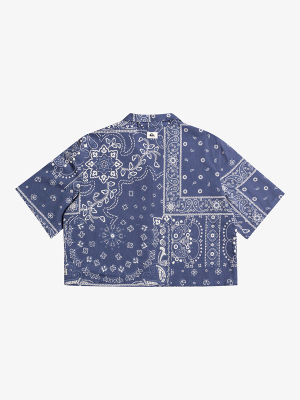 Quiksilver Womens Sun Club Cropped T-Shirt