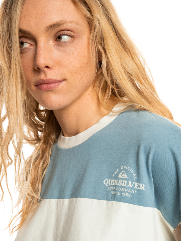 Quiksilver Womens Cold Waves Oversized Long Sleeve T-Shirt
