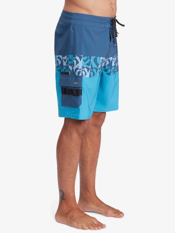 Waterman Angler Stripe 20" Beachshorts