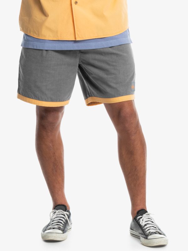 Quiksilver x Stranger Things The Mike 17.5" Pleated Shorts