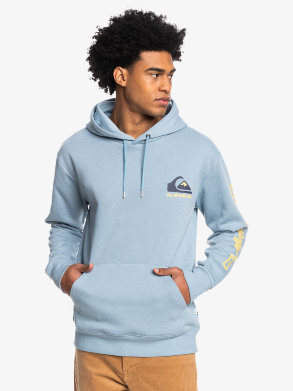 Omni Logo Hood Fleece Top