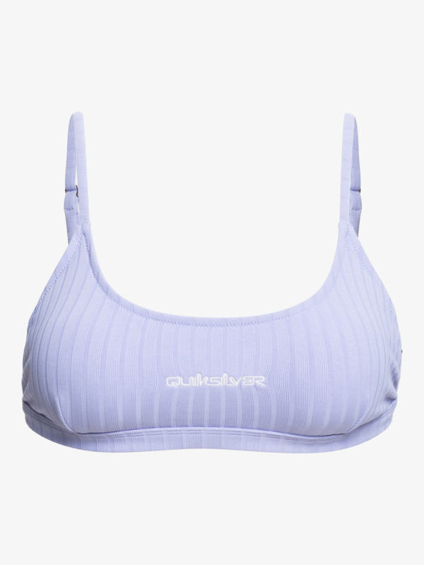 Quiksilver Womens Logo Scoop Bralette Bikini Top