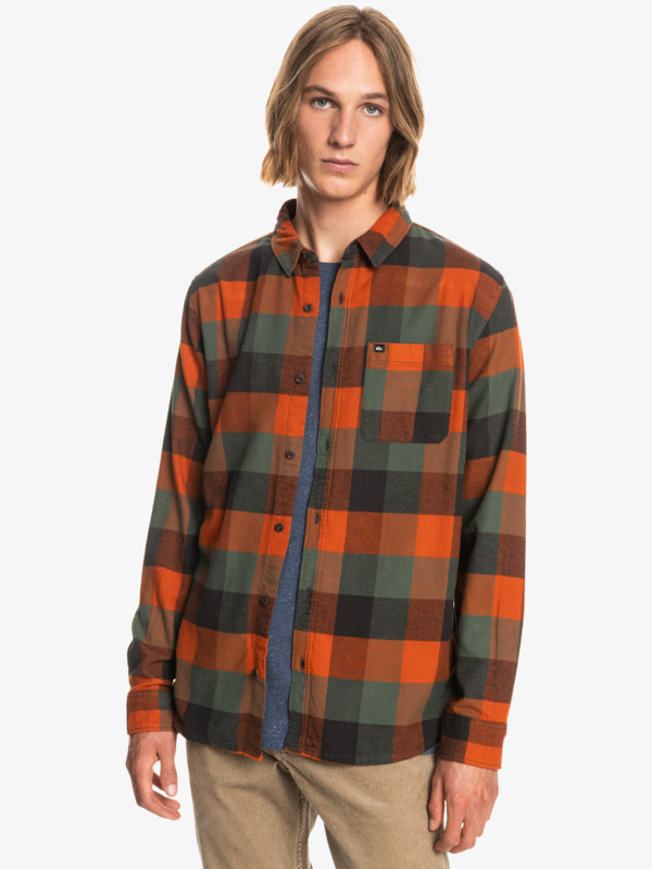 Motherfly Long Sleeve Flannel Shirt