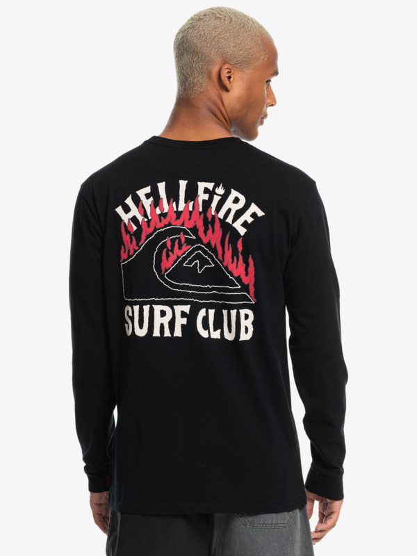 Quiksilver x Stranger Things Hellfire Surf Club Long Sleeve T-Shirt