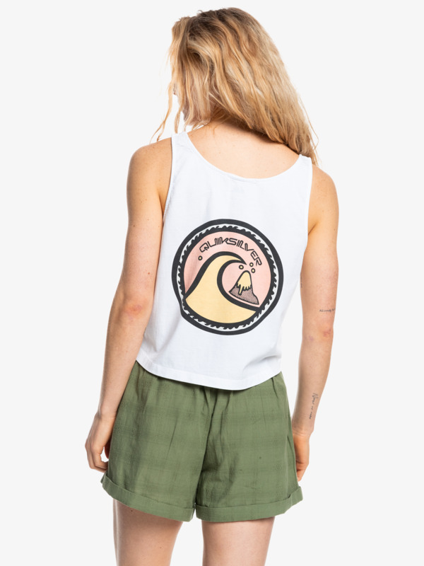 Quiksilver Womens Organic Crop Tank Top