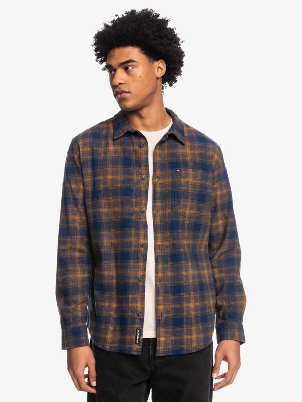 Ganaway Stretch Long Sleeve Flannel Shirt