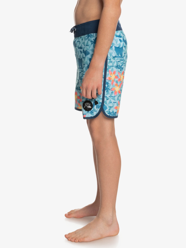 Boy's 8-16 SurfSilk Hawaii Scallop 16" Boardshorts