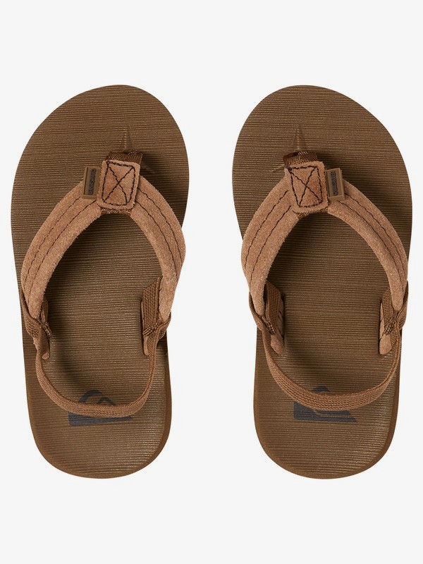 Toddler's Carver Suede Leather Sandals