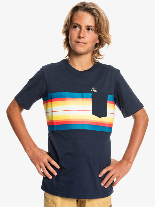 Boy's 8-16 Resin Tint Pocket T-Shirt