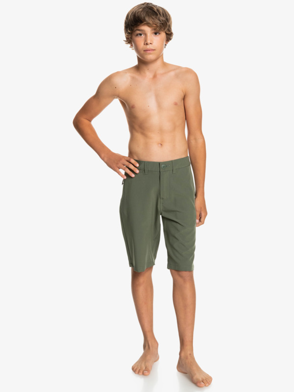 Boy's 8-16 Ocean Union Amphibian 19" Hybrid Shorts
