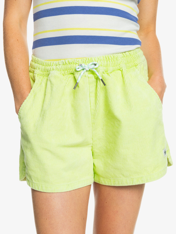 Quiksilver Womens Summer Scoop Corduroy Shorts