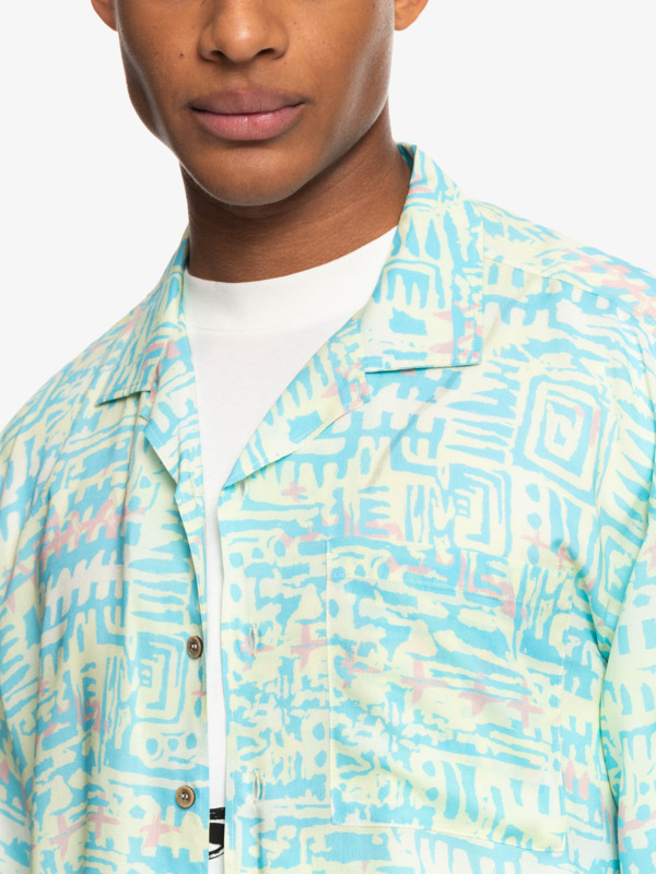 Quiksilver x Stranger Things The Argyle Short Sleeve Shirt