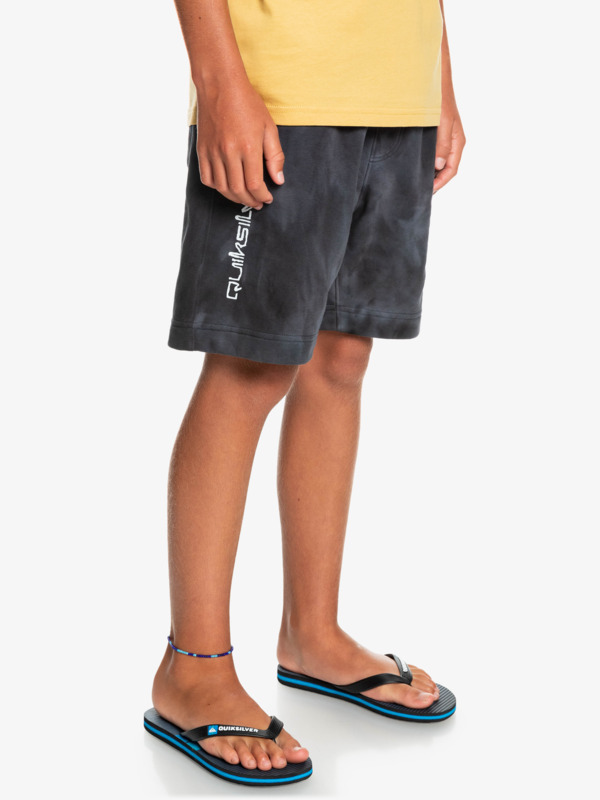 Boy's 8-16 Slow Dive Tie-Dye Shorts