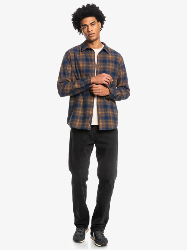 Ganaway Stretch Long Sleeve Flannel Shirt