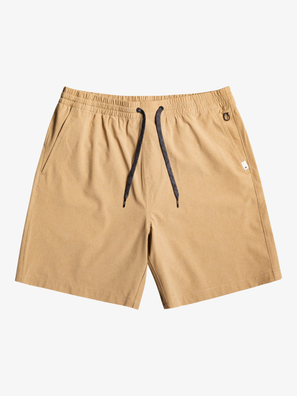 Elastic Heather Amphibian 18" Hybrid Shorts