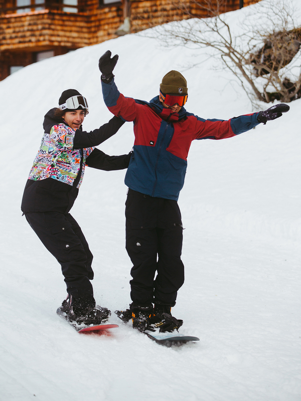 Utility Shell Black Snow Pants