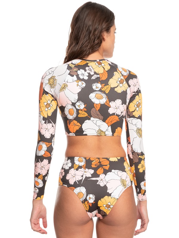 Quiksilver Womens Classic Long Sleeve Crop Surf Set