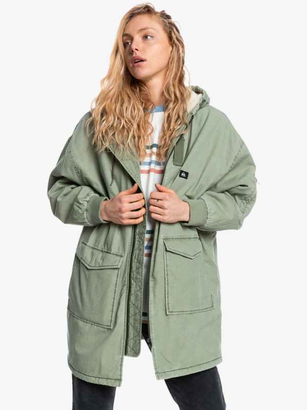 Quiksilver Womens Quiet Shelter Parka Jacket