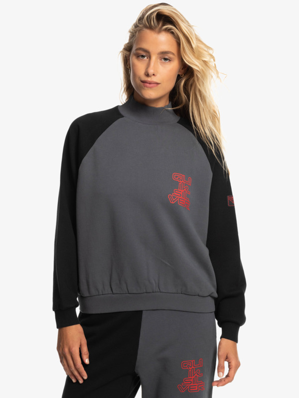 Quiksilver x Stranger Things Women's Upside Down Oversized Sweatshirt