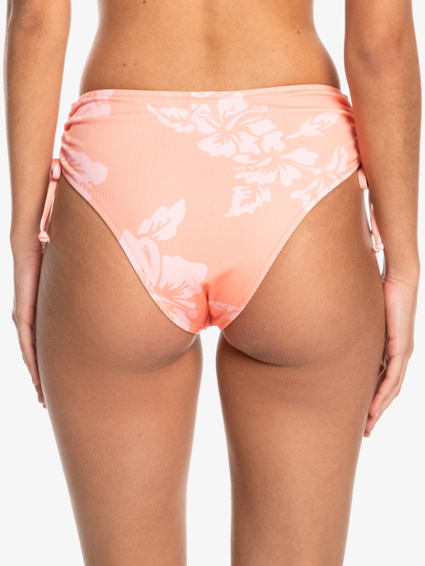 Quiksilver Womens High Waist Ruched Side Bikini Bottoms