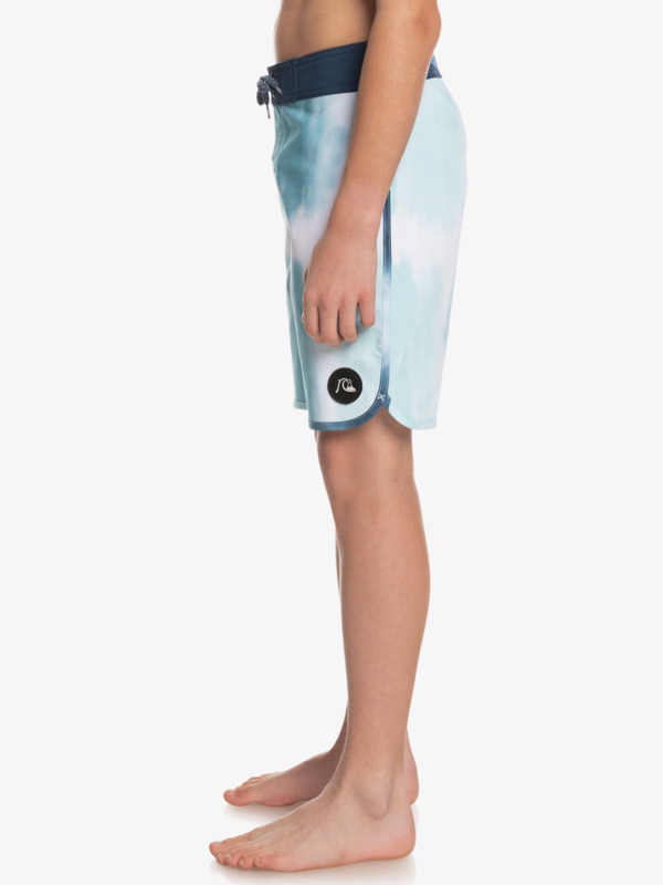 Boy's 8-16 SurfSilk Scallop 17" Boardshorts