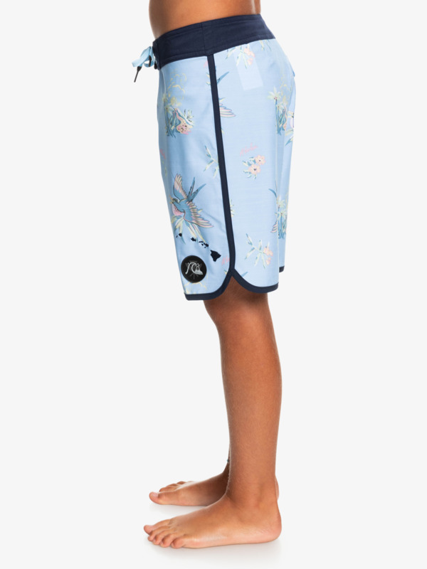 Boy's 8-16 SurfSilk Hawaii Scallop 17" Boardshorts