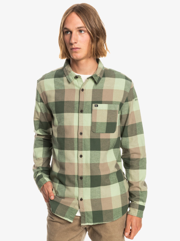 Motherfly Long Sleeve Flannel Shirt