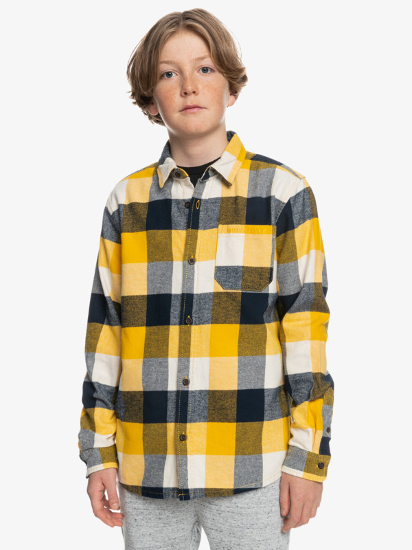 Boy's 8-16 Motherfly Long Sleeve Flannel Shirt