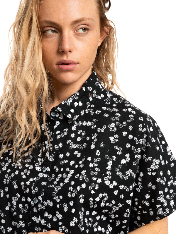 Quiksilver Womens Sundaze Trip Short Sleeve Shirt