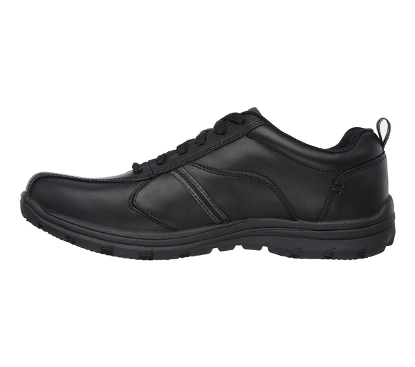 Skechers Men Work: Relaxed Fit Hobbes - Frat Black