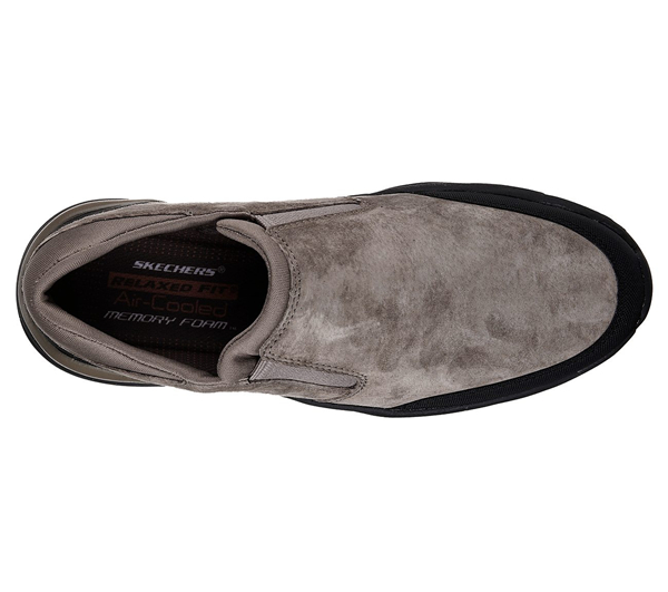 Skechers Men Relaxed Fit: Recent - Kendor Taupe