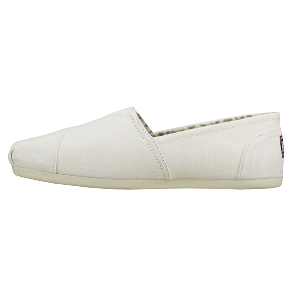 Skechers Women Bobs Plush - Peace and Love White