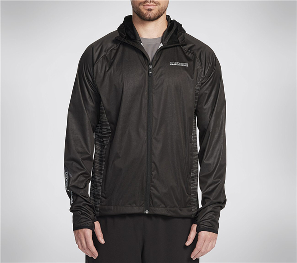 Skechers Men Ace Packable Jacket Black