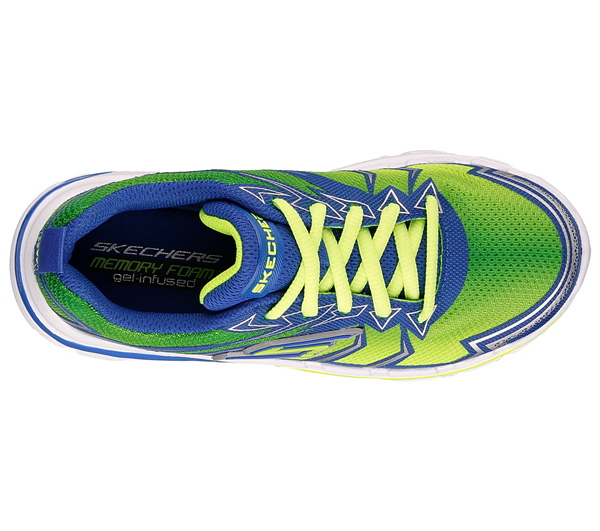 Skechers Boys Nitrate Limo/Blue