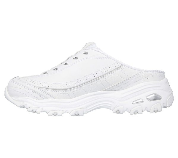 Skechers Women D'lites - Bright Sky White/Sliver