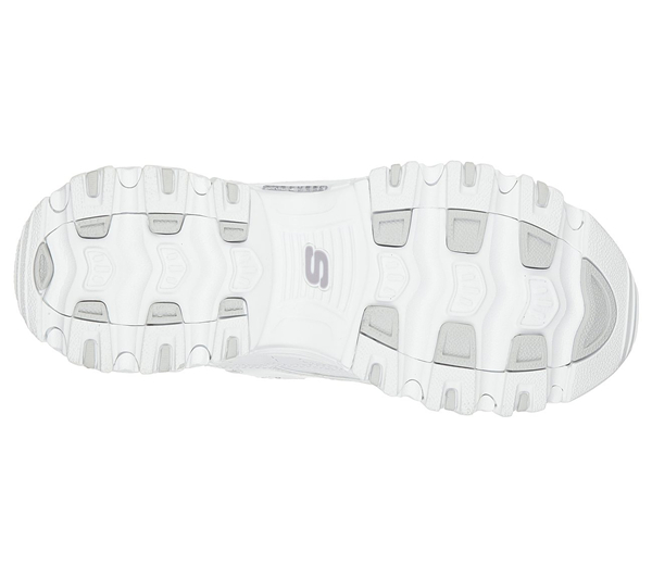 Skechers Women D'lites - Fresh Start White/Sliver