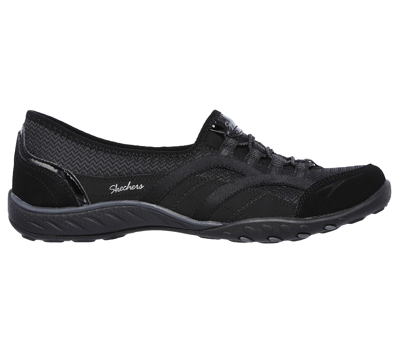 Skechers Women Relaxed Fit: Breathe Easy - Faithful Black