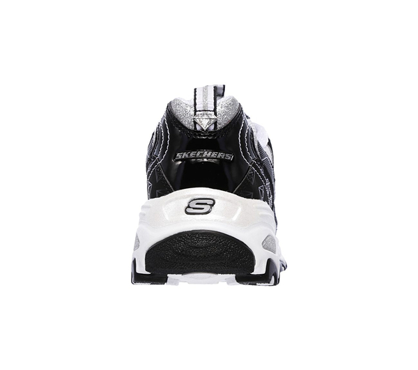 Skechers Women D'Lites - Be Dazzling Black/White