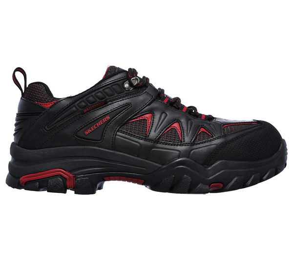 Skechers Men Work: Delleker WP Black/Red