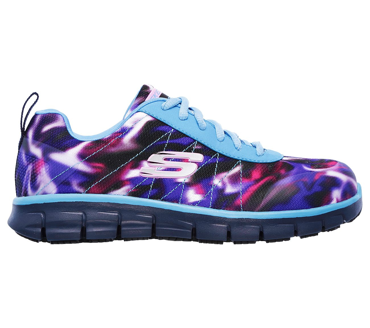 Skechers Women Work Relaxed Fit: Synergy - Arrey Alloy Toe Black/Multi