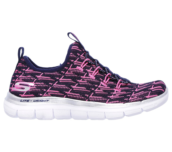 Skechers Girls Skech Appeal 2.0 - Insights Navy/Neon Pink