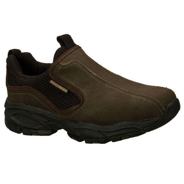 Skechers Men Extra Wide Fit (4E) Shoes - Legend Seeker Brown